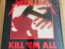 METALLICA - Kill 'Em All LP- Original 1983 Megaforce 1st Press Shrink Wrap VG++