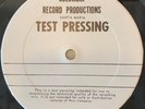 TEST PRESSING  BLONDIE - PARALLEL LINES LP ORIGINAL 1978 US SANTA MARIA CHR 1192