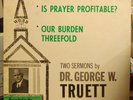 GEORGE W. TRUETT Is Prayer Profitable? Vinyl Word W-3202-LP Sermon Mono NM