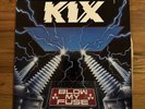 KIX- Blow My Fuse Original 1988 US 1st Press Vinyl W/ Hype Sticker