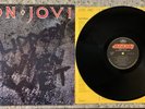 Bon Jovi – Slippery When Wet ; 1986 LP  (YELLOW INNER SLEEVE)