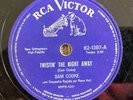 SAM COOKE  - Twistin´The Night Away / One more time  1962 10” 78 RPM BRAZIL