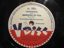 V-DISC 198 David Rose Memories of You NOSTALGIA/ Victor Young Jeannie I dream