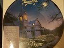 King Diamond / Mercyful Fate**Them**Picture Pic Disc**sticker / backer**RARE**