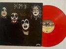 Kiss Self-titled Vinyl LP 1977 Pye Records CAL 2006 Blood Red Reissue UK Import