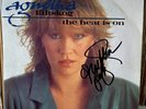 AGNETHA FÄLTSKOG SIGNED THE HEAT IS ON MAN 1983 GENUINE VOGUE SINGLE ABBA VOYAGE