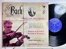 Rolph Schroeder BACH Solo Violin Sonata G Min/ Partita B Min CURVED BOW ML-4743