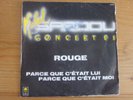 TRES RARE SP 45 TOURS  MICHEL SARDOU  CONCERT 85  PROMOTION INTERDIT A LA VENTE