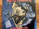 Iron Maiden No Prayer For The Dying LP w Inner UK 1990 EMI MINT. RED Vinyl Rare