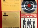 1964 Beatles She Loves You 45rpm picture sleeve SWAN PROMO memo + RECORD MAILER