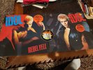 Billy Idol Vinyl X2, Self Titled, Rebel Yell, MTV Hype Sticker, Greatest Hits Pr
