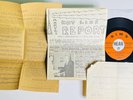 TUFF Country Bopper 45 +DJ Promo Zine VERNON GLEN Looks Like I'm Gonna SIMS hear