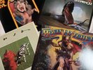 vinyl records Bundle, Vintage, Izzy Osbourne, Rush, Molly Hatchet, lot, Rock