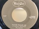 STUNNING The BEATLES PLEASE PLEASE ME / FROM ME TO YOU Vee Jay 45 Rpm SINGLE NM