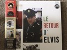 Elvis Presley Le Retour D Elvis Blue And White Double Vinyl Record Store Day NM