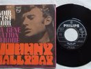 Disque SP 45 Tours de Johnny Hallyday 
