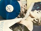RARE 1986 AUSSIE BLUE VINYL MADONNA TRUE BLUE LP COMPLETE POSTER HYPE STICKER