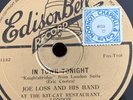 78rpm Edison Bell 5651 Early Joe Loss Temptation / In Town Tonight 1934  Rare