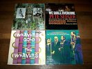 PETE SEEGER weavers ( 4 ) LP lot: LIVE / YOUNG v OLD / GOLD / CARNEGIE HALL VG+
