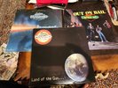 LEGS DIAMOND X3 Land Of The Gun LP 1986 Target, Out On Bail Fire Power