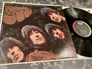THE BEATLES RUBBER SOUL VINYL RECORD LP 1ST STEREO PRESS RAINBOW LABEL NM