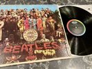 THE BEATLES SGT PEPPERS LONELY HEARTS VINYL LP 1ST MONO PRESS RAINBOW LABEL EX+