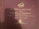 Antique 1920s 11 Record Set - Pirates Of Penzance - HMV Gilbert & Sullivan