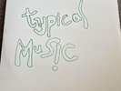 TIM BURGESS - TYPICAL MUSIC -  HAND SIGNED TEST PRESSING RECORD VINYL