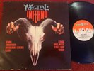 METAL INFERNO Comp VG/EXC Vinyl Lp 1984 Venom Angel Witch Rare KASTLE KILLERS