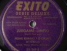 Arsenio Rodriguez y su conj. - JUEGAME LIMPIO/CUBAN SON - Exito 78 RPM hear