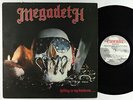 Megadeth - Killing Is My Business... And Business Is Good  LP - Combat VG++