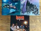 NAZARETH 3 Record LP Lot: Hair of the Dog, Playin’ the Game, The Fool Circle