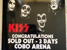 KISS 4 LP RED VINYL DETROIT USA 1976 INCLUDING POSTER