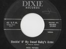 ROCKABILLY 45 by PETE PETERS & THE RHYTHMAKERS HEAR CLIPS