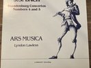 Ars Musica Bach Brandenburg Concertos Nos 4 & 5 Lyndon Lawless Timegate Promo