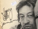 Rare 33t LP MAUVAISES NOUVELLES autographe signé Serge Gainsbourg dédicace 80’s