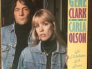 GENE CLARK & CARLA OLSON So Rebellious A Lover - 1987 Rhino LP - BEAUTIFUL NM