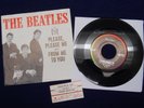 Beatles VJ Please Please me  Vee Jay Records 45rpm picture sleeve  NM NM JUKE