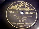 Richard Jose - 7-Inch single-sided 78RPM - May Sweet May - Victor 2630 (1904)