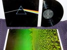 PINK FLOYD The Dark Side Of The Moon LP 1973 Harvest SMAS-11163+ONE Poster VG