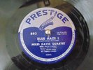 Miles DAVIS Quartet - Blue Haze I and II / Prestige 893 / Good+