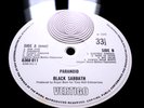 BLACK SABBATH PARANOID VERTIGO EX NR MINT AUDIO UK BIG BEAR Original Ozzy