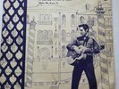 ELVIS PRESLEY. ORIGINAL DANISH 'O SOLE MIO' 1960 RARE PS.