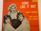 Some Like It Hot Soundtrack 1959 NM Vinyl Cover Ex