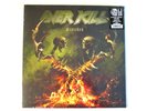 OVERKILL SCORCHED LP AMBER WITH GREEN SPLATTER (2) VINYL