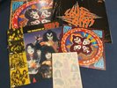 Kiss Rock and Roll Over LP 1976-with Stickers, Tattoos, Kiss Book - Torn Shrink