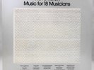 LP Steve Reich Music for 18 Musicians - 1978 ECM 1-1129 NM/NM Ultra