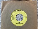 Texas CHICANO R&B Soul 45 MIKE & the DEL RAYS “ You Talk Too Much “ JOX  M-