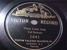 Cal Stewart - 7-Inch single-sided 78RPM - Three Little Owls - Victor 1641