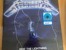 Ride The Lightning - US Exclusive Electric Blue Vinyl LP Walmart - Metallica